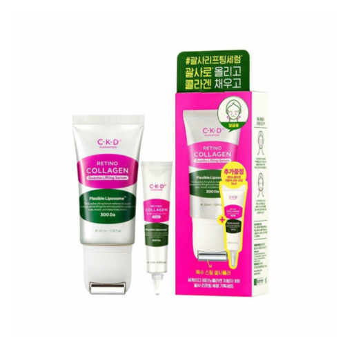 Набор CKD Retino collagen small molecule 300 guasha lifting serum, 40мл + 10 мл крем для лица 721116-v