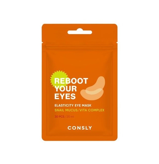 Consly Eyes Reboot Snail Mucus & Vita Complex Elasticity Eye Mask, 30pcs 103610