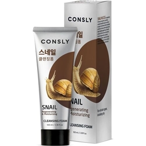 Consly Snail Mucus Regenerating Creamy Cleansing Foam, 100ml 3572