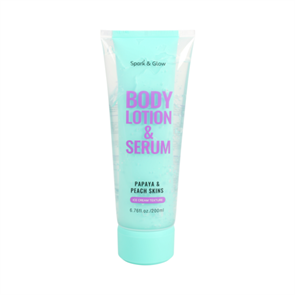 Body lotion papaya&peach skins, 200мл 386090