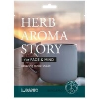 L.Sanic Herb Aroma Story Bergamot Relaxing Mask Sheet, 25ml 100961
