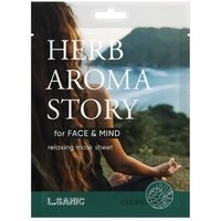 L.Sanic Herb Aroma Story Cedar Relaxing Mask Sheet, 25ml 101012