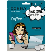 Consly BAD GIRL - Good Skin after Coffee Abuse Mask Sheet, 23ml 241399
